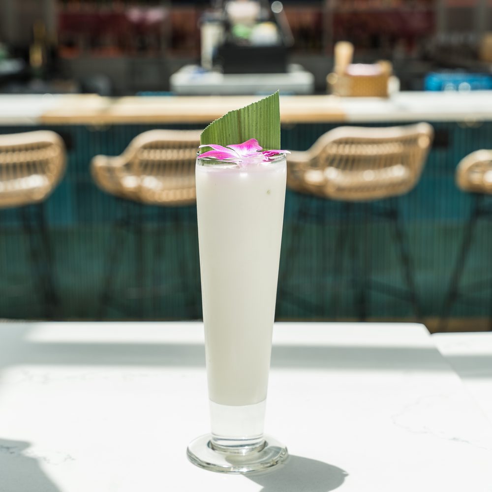 Coconut Marg cocktail at Coco Maya Little Italy San Diego